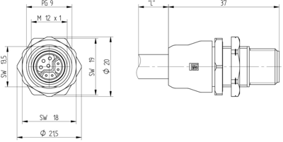 934966501 Lumberg Automation Sensor-Aktor Kabel Bild 2