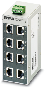 Ethernet Switch, unmanaged, 8 Ports, 100 Mbit/s, 24 VDC, 2891929