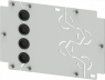SIVACON S4 Abdeckung Anschluss hinten 3VL1-3 (250A), 4-polig, Einschub, 8PQ50003BA72