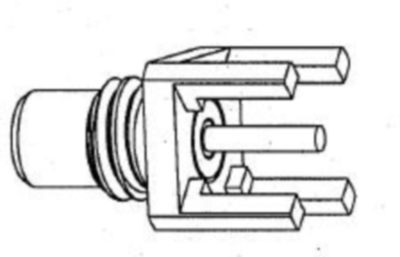 903-420J-52P Amphenol RF Koaxialsteckverbinder Bild 3