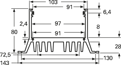 10067251 Fischer Elektronik Wärmeableitgehäuse Bild 3