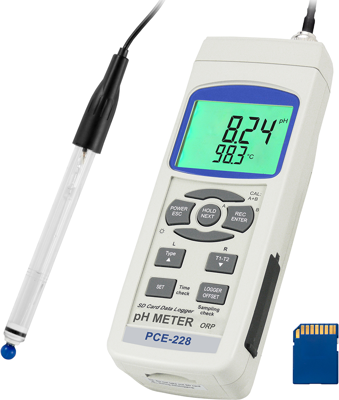 PCE-228HTE PCE Instruments Conductivity, PH-Meter, Refractometer Image 1