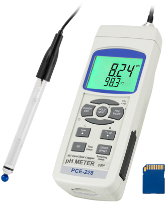 PCE-228HTE PCE Instruments Leitfähigkeitmessgeräte, PH-Meter, Refraktometer Bild 1