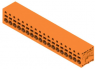Leiterplattenklemme, 18-polig, RM 5.08 mm, 0,12-2,5 mm², 20 A, Federklemmanschluss, orange, 1331170000