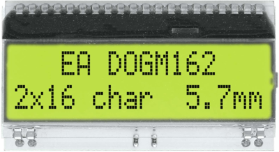 EA DOGM162L-A DISPLAY VISIONS LCD-Module Bild 2