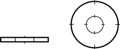 10069592 Muttern, Scheiben, Ringe