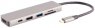 USB-C Multiport-Dockingstation, 6 Ports, grau, BS14-05027