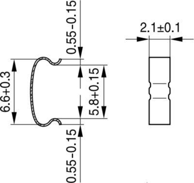 B65804P2204X000 TDK (EPCOS) Accessories for Inductors Image 2