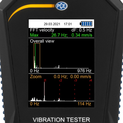 PCE-VT 3900 PCE Instruments Vibrationsmessgeräte Bild 3