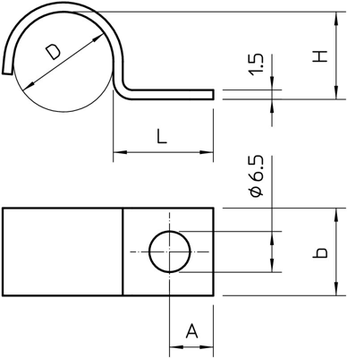 1009168 OBO Bettermann Cable Holders Image 2