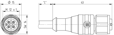 16060 Lumberg Automation Sensor-Aktor Kabel Bild 2