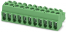 Leiterplattenklemme, 11-polig, RM 3.5 mm, 0,2-1,5 mm², 6 A, Schraubanschluss, grün, 1984251