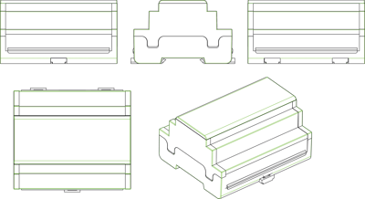 449-360-40 apra DIN-Rail Enclosures Image 3