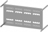 SIVACON S4 Montageplatte 3VA20 (100A), 4-polig, Festeinbau, H:400mm B: 800mm, 8PQ60008BA52