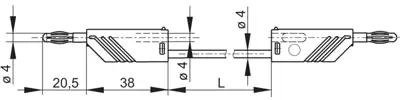 MLN SIL 25/1 RT Hirschmann Test & Measurement Messleitungen Bild 2