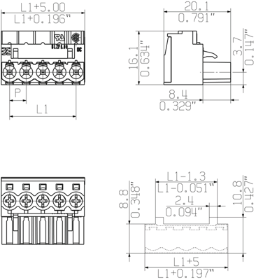 1954260000 Weidmüller PCB Connection Systems Image 3