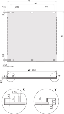 20848-020 SCHROFF Gehäusezubehör Bild 2