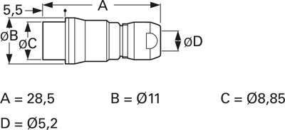 HR10-7J-4S(73) HIROSE Sonstige Rundsteckverbinder Bild 2