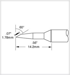 SSC-747A METCAL Soldering tips, desoldering tips and hot air nozzles