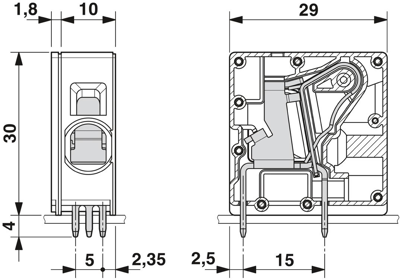 1735778 Phoenix Contact Leiterplattenklemmen Bild 2