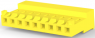 Buchsengehäuse, 9-polig, RM 3.96 mm, gerade, gelb, 3-643818-9