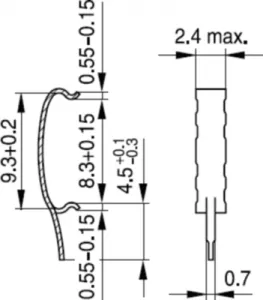 B65804P2204X000 TDK (EPCOS) Accessories for Inductors