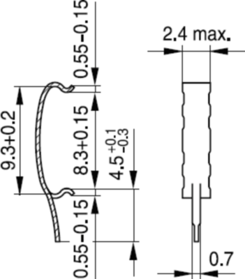 B65804P2204X000 EPCOS Zubehör für Induktivitäten Bild 1