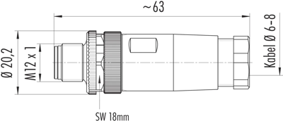 99 0629 32 04 binder Sensor-Actuator Connectors Image 2