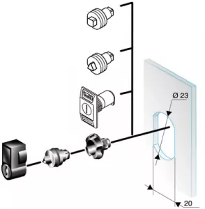 NSYTT8CRN Schneider Electric Gehäusezubehör