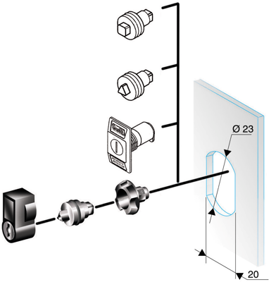 NSYTT6CRN Schneider Electric Accessories for Enclosures