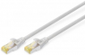 Patchkabel, RJ45-Stecker, gerade auf RJ45-Stecker, gerade, Cat 6A, S/FTP, LSZH, 20 m, grau