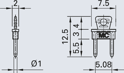 24.0037-23 Stäubli Electrical Connectors Kurzschlussstecker Bild 2