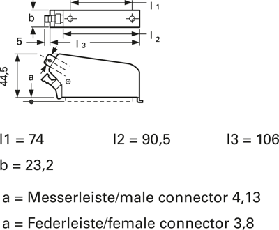 1-1393583-5 AMP Zubehör für Platinen Steckverbinder, Verbindungssysteme