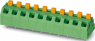 Leiterplattenklemme, 11-polig, RM 5 mm, 0,2-1,5 mm², 16 A, Push-in-Federanschluss, grün, 1071059