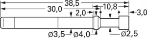 1075-FX-3.0NE-AU-4.0 C PTR Prüfstifte