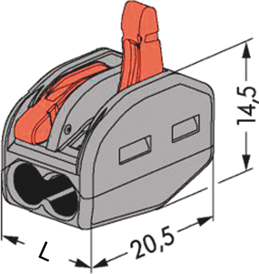 222-415 WAGO Verbindungsklemmen Bild 2