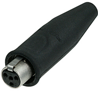 RT4FC-B-W REAN XLR Steckverbinder