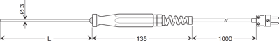 GTF900-GE Greisinger Temperaturfühler und Temperaturindikatoren