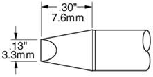 SSC-713A METCAL Lötspitzen, Entlötspitzen und Heißluftdüsen