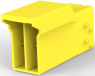 Buchsengehäuse, 4-polig, RM 3.5 mm, gerade, gelb, 3-1565087-4