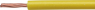 PVC-Schaltlitze, hochflexibel, H07V-K, 2,5 mm², AWG 14, gelb, Außen-Ø 3,7 mm
