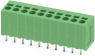 Leiterplattenklemme, 10-polig, RM 5 mm, 0,2-4,0 mm², 24 A, Federklemmanschluss, grün, 1991176