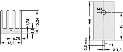 10020485 Fischer Elektronik Heat Sinks Image 2