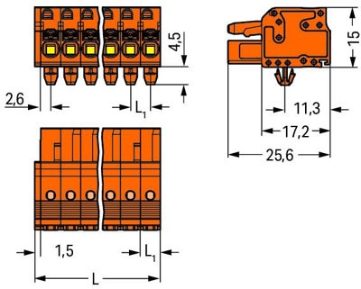 2231-324/008-000 WAGO PCB Connection Systems Image 2