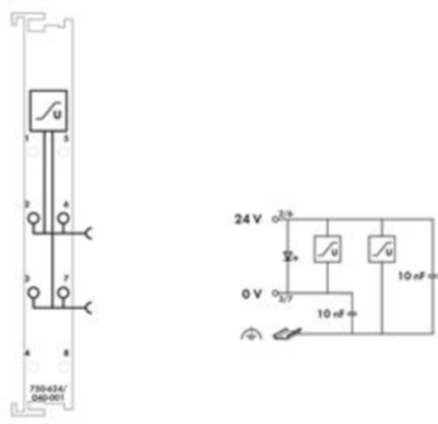 750-624/040-001 WAGO Einspeise- und Segmentmodule Bild 3