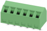 Leiterplattenklemme, 6-polig, RM 3.5 mm, 0,14-1,5 mm², 10 A, Schraubanschluss, grün, 1751138