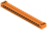 Stiftleiste, 18-polig, RM 5.08 mm, abgewinkelt, orange, 1149140000