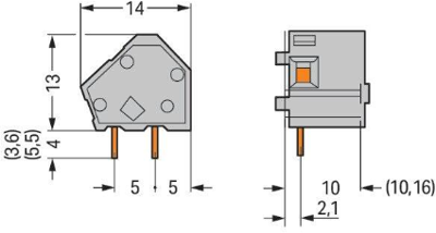 236-764 WAGO PCB Terminal Blocks Image 2