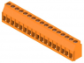 Leiterplattenklemme, 17-polig, RM 5 mm, 0,08-6,0 mm², 20 A, Schraubanschluss, orange, 1251350000