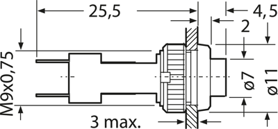 1.10.107.011/0301 RAFI Pushbutton Switches Image 2